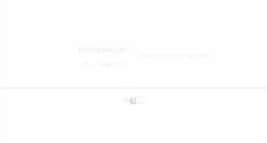 Desktop Screenshot of kimhartmanfoodstylist.com